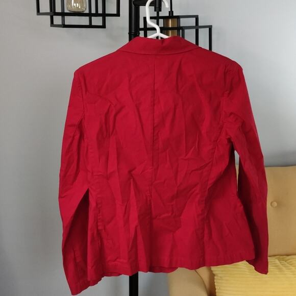 Red button up jacket Talbot's - Picture 4 of 4